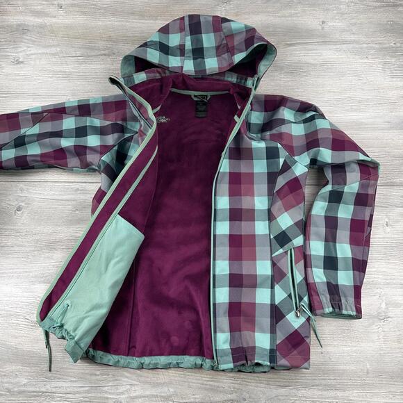 The North Face Jackets & Blazers - North Face Jacket Womens Medium Teal Purple Morgan Softshell Snowboard Ski